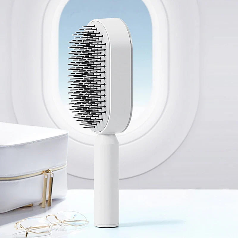 Self-Cleaning Hair Brush