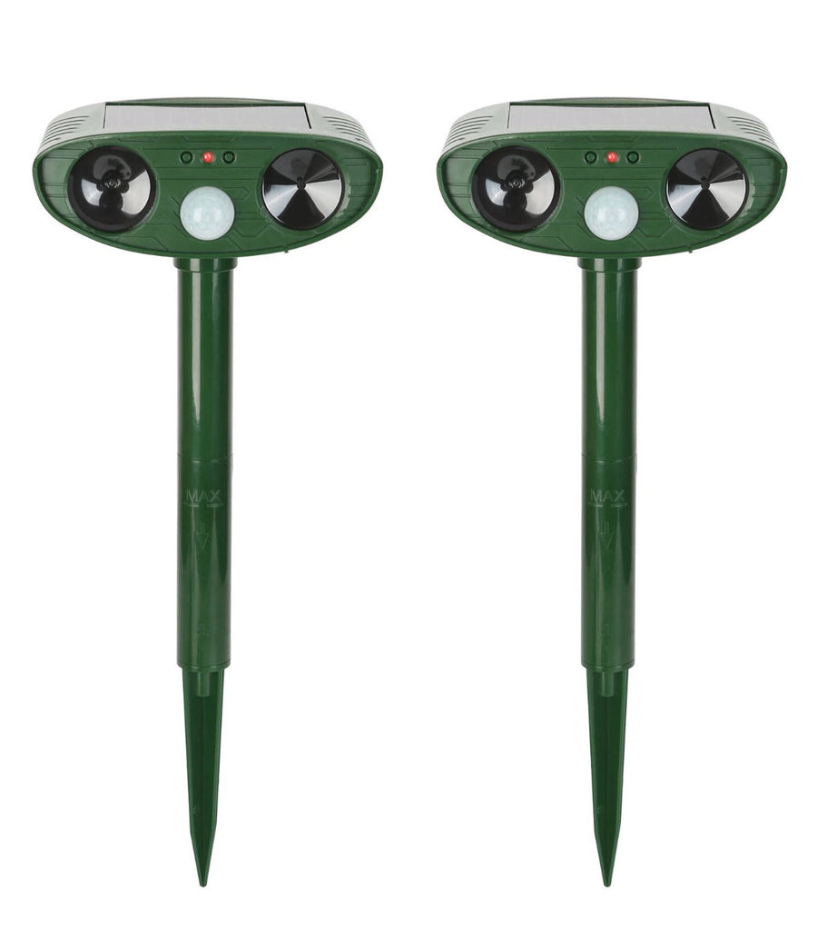 Ultrasonic Chipmunk Repeller - Solar Powered - Get Rid of Chipmunks in 48 Hours