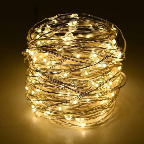 Outdoor Solar String Lights (Clear Cable)