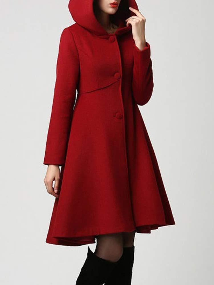 Plain Button Coat