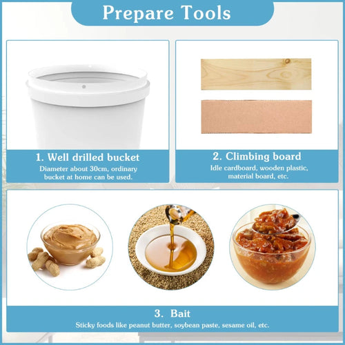 Bucket Roller Mouse Trap