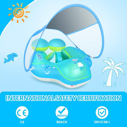Baby Swim Float with Sun Canopy