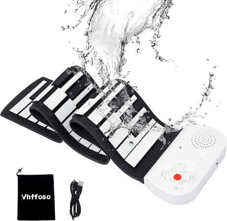 Portable Piano Keyboard Roll Up
