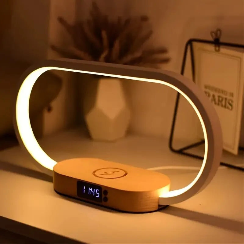 Bedside Lamp with Wireless Charger