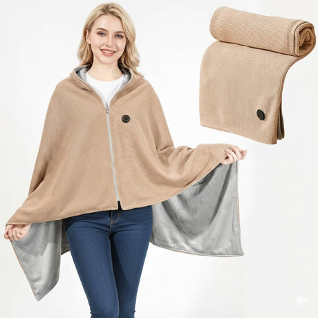 Portable Heated Shawl Blanket