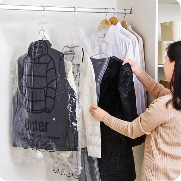Hanging Vacuum Storage Bags 4pc