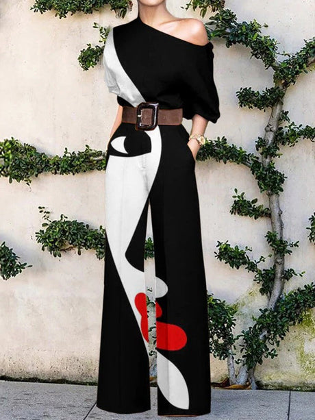 Elegant and modern women's overall, ideal for spring