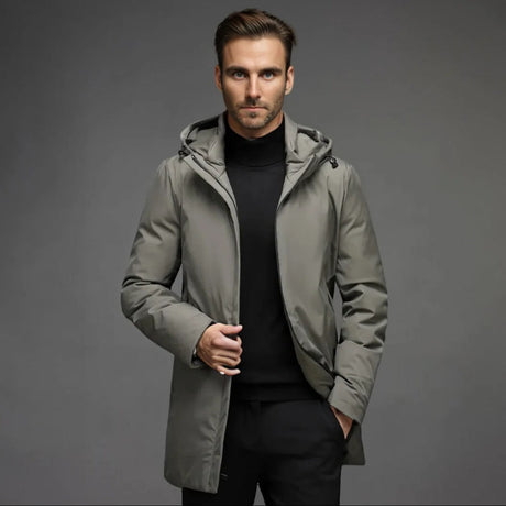 Men's Winter Parka Waterproof Lined