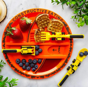 Kids Construction Cutlery Set