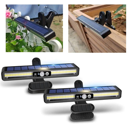 Solar Fence Lights (2 Pack)