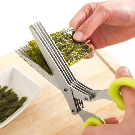 5-Blade Kitchen Herb Scissors