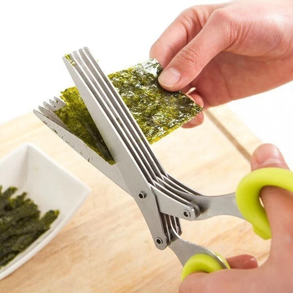 5-Blade Kitchen Herb Scissors